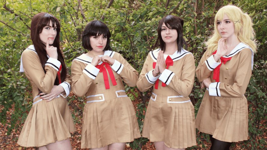 Here's my Popipa Cosplay Group from Connichi 2018  Germany ! The endless joy Poppin Party literally...
