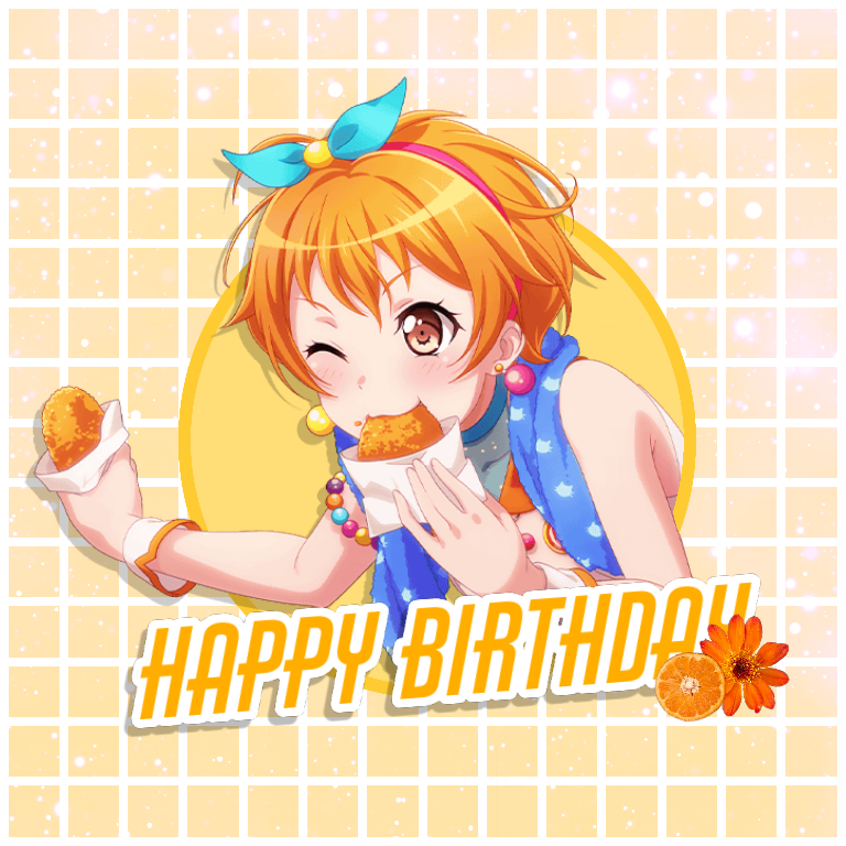 Happy birthday to our ray of sunshine, Hagumi! 🎂