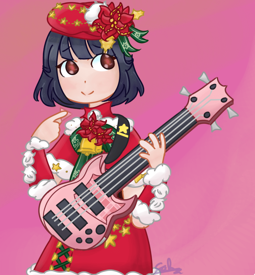  breeATHES  I finally posted something
Anyways this is a drawing of Rimi i made for a secret santa...