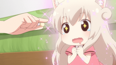 Nyom Nyom~
How could I forget about the anime Nyanko Days? I can't forgive myself. 