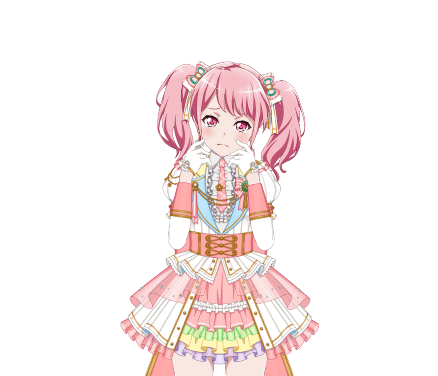   Aya chan does not like it when people tell any character to die : 

       take this...