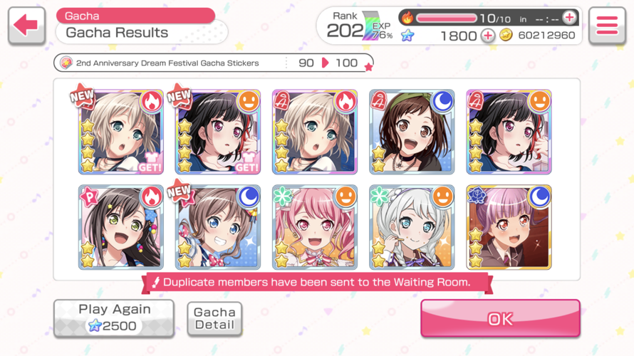 From a while back. Lucky or unlucky?