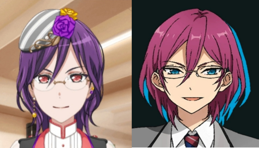 This question is to those who know ensemble stars

Is it just me or Kaoru reminds me of Ibara? Lol