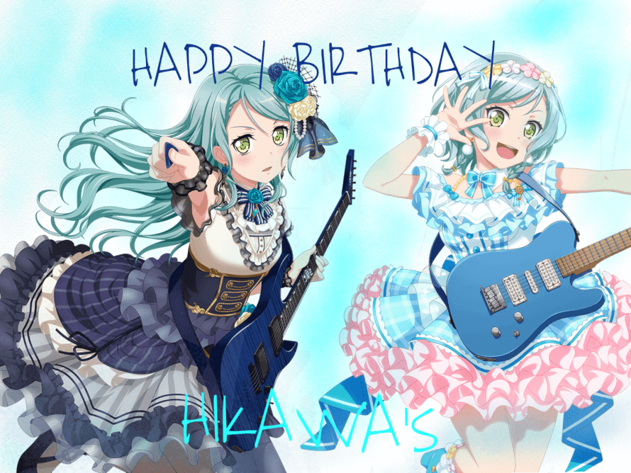  HAPPY BIRTHDAY HIKAWA’S I LOVE U SO MUCH