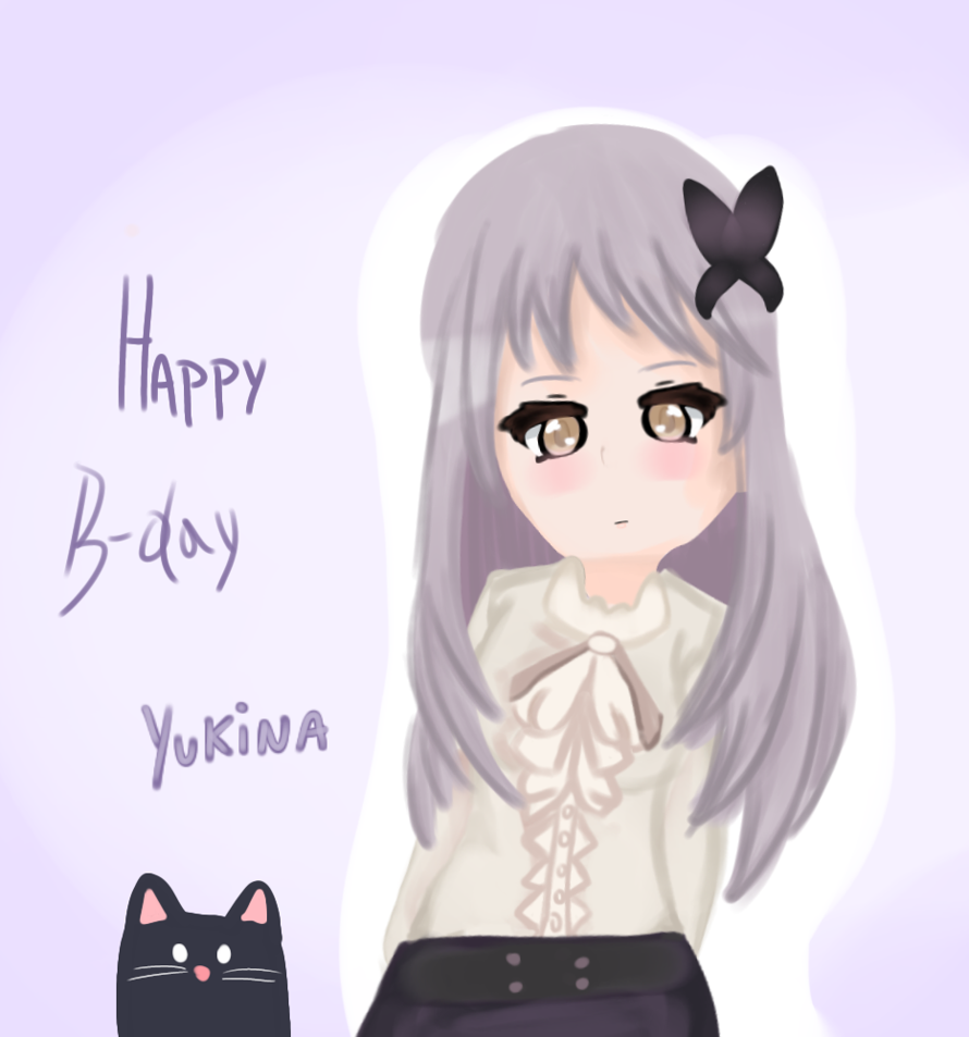 Happy  late  birthday yukina 🌟😳