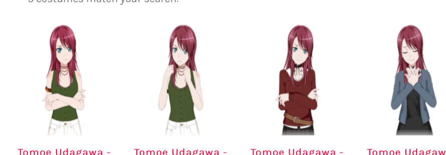 From right to left 

Tomoe: Kaoru told me to act . . . So I’ll try acting!

Tomoe: Ehhhhh . . ....