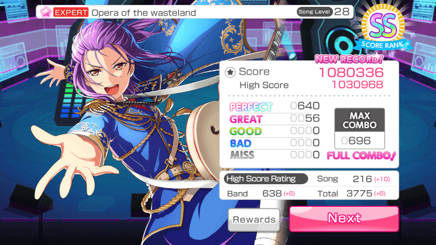 It was too early for me to post this 1 am when it happened ^^’ 

Anyway I managed to FC a level...