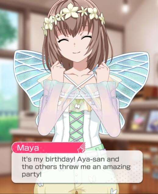 Happy birthday Maya!