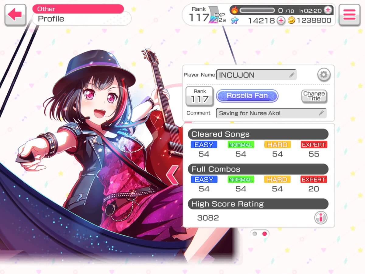 All songs on Easy, Normal, and Hard are FC'd! Expert is next!