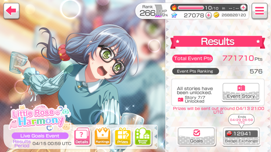 Almost top 500, I fell asleep during the last hours of the event. Well, a top 1000 is still good,...