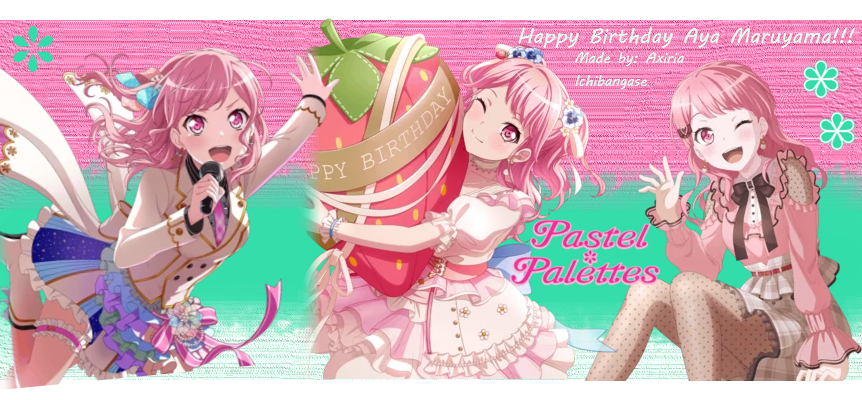   To An Amazing Idol!~
   Happy Birthday Aya Maruyama!~

   Continue to shine like an amazing...