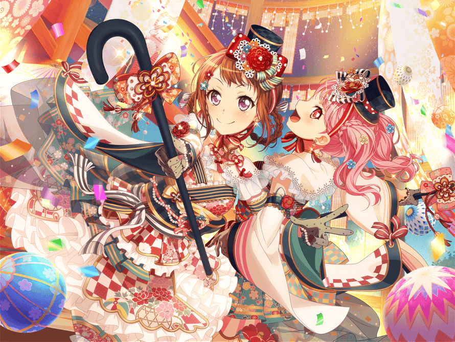   hm bandori's inconsistent card designs

  wah pls dont attack me on this it doesnt matter because...