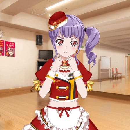 ako lost one pigtail, help her find it, she’s shaking and crying rn, probably she had airpods on and...