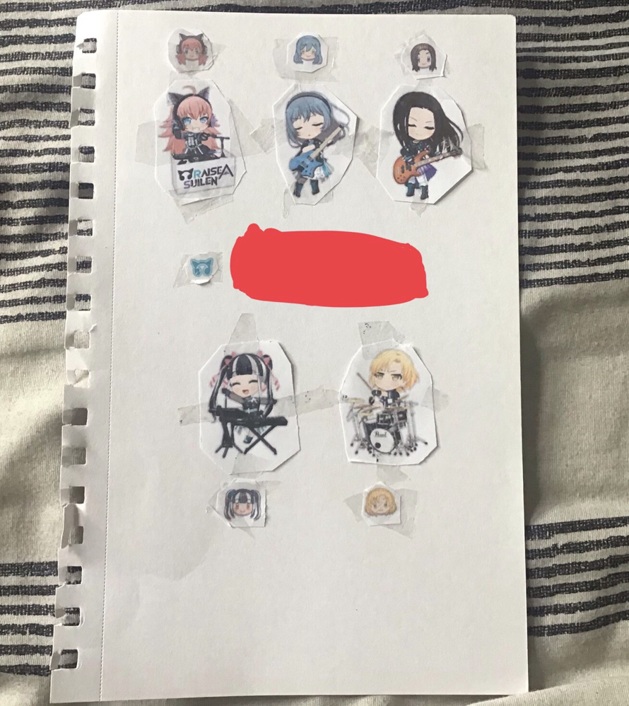   RAS SKETCHBOOK COVER

       yes i used tape
       edit: sorry that the red blob is present, i...