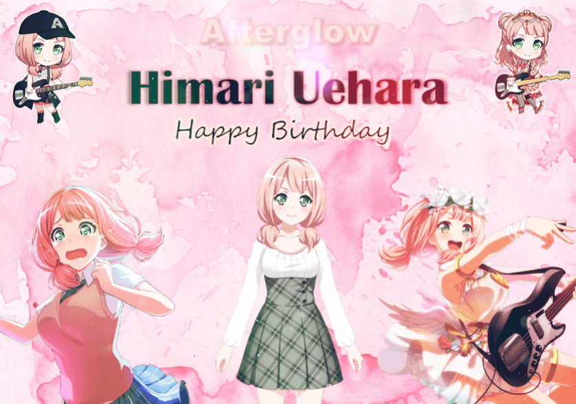 HAPPY BIRTHDAY HIMARI! I'M SORRY I'M LATE!