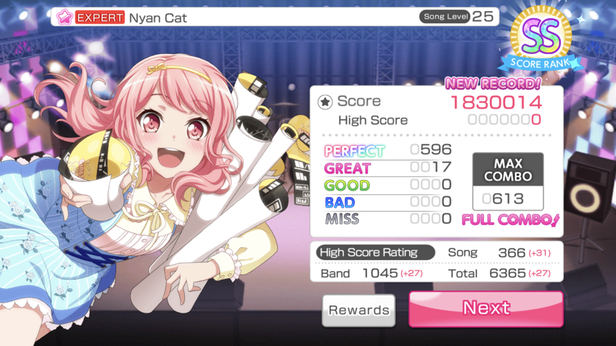 why does it score so much. this scored only 10k less than 6ty special, my highest score on a song