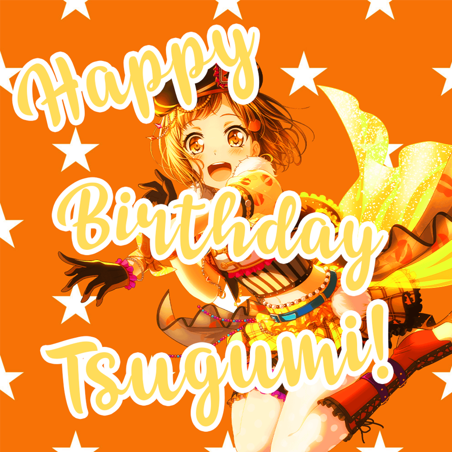   Happy Birthday Tsugumi!
This is my first time doing a full edit, so it might be bad.