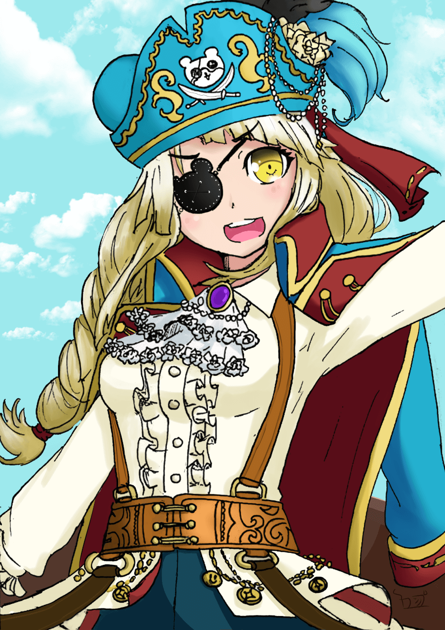 Captain Kokoro with color