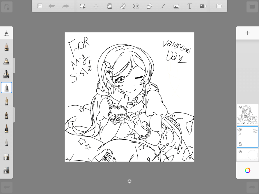 I drew Nozomi uwu

It’s for my sister Tomoe_Is_HEAVENLY 

AND I loved her reaction when I texted...