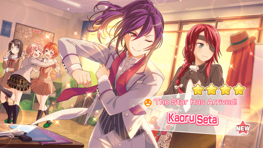 YAAAAASS I HAVE KAORU BEFORE THE END OF EVENT! I'M SUUUPEER HAAAPYY!!!! 😆😆😆😆😆😆😆