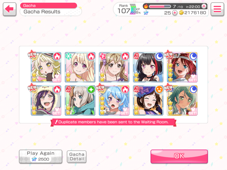 Yesterday I got 2 of my favorite 4 !! I only wanted Tomoe but Kanon blessed me too 💕
