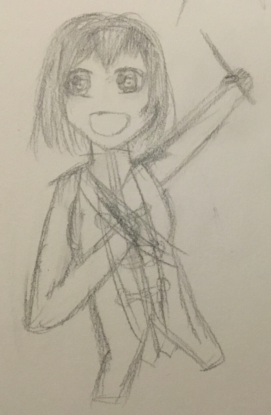 Drew Maya in HHW’s stage costume because I think it would look cute on her!  ≧◡≦ 

I REALLY DON’T...