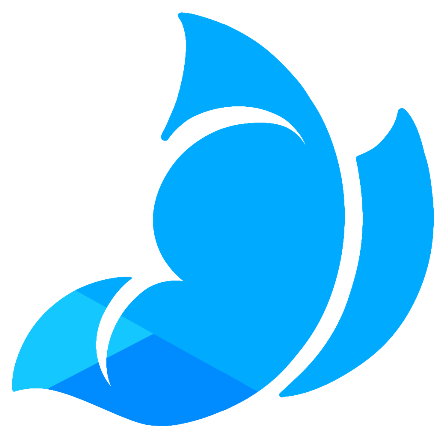     little butterfly from morfonica logo