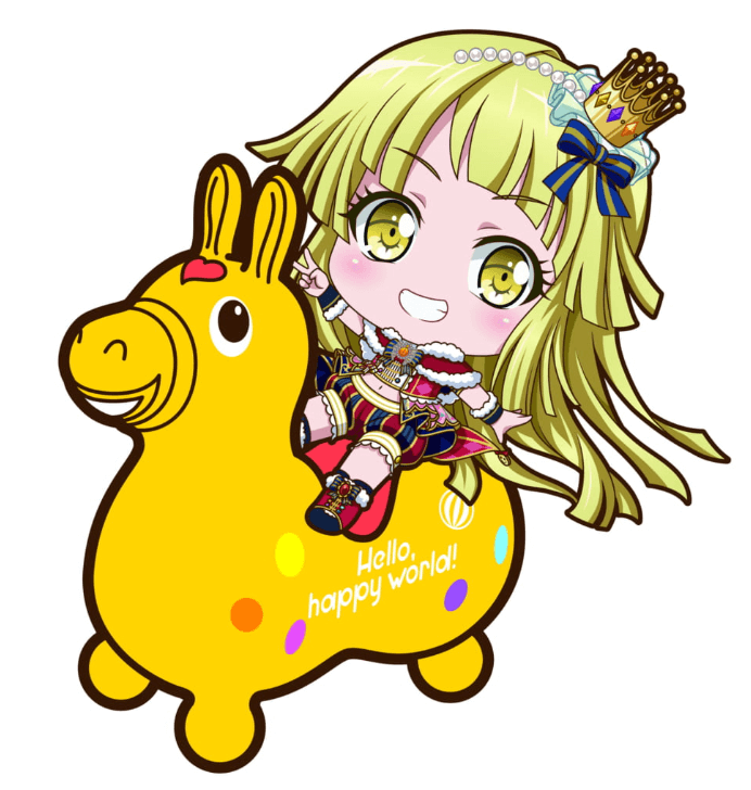   Pass the creepy horse to Kokoro
  From twitter I think  