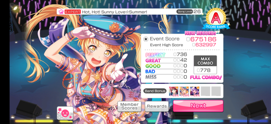 AHA! My first Lv 26 full combo in like 3 months YET I'm still in a slump because apparently that was...