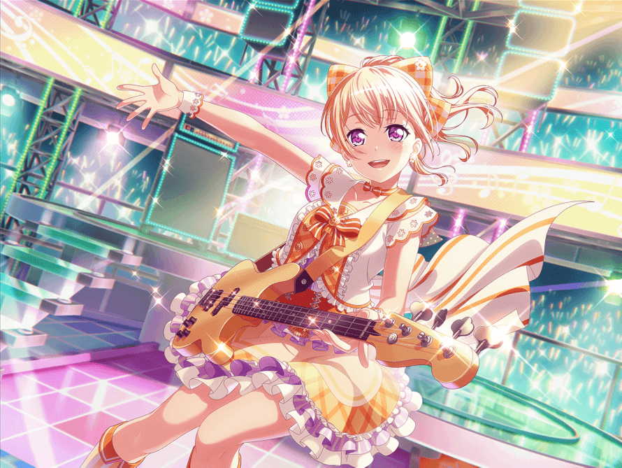 I'm not normally a huge fan of Chisato, but this new card... God damn. God DAMN. LADIES AND...