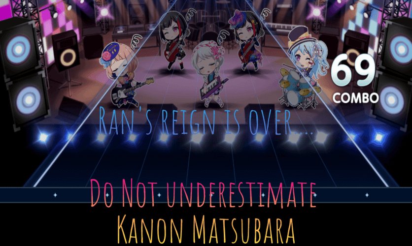 Ran's reign is over............



Do NOT underestimate Kanon Matsubara