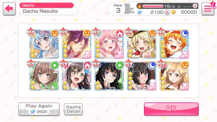 i did a reroll just to do one, and omg
