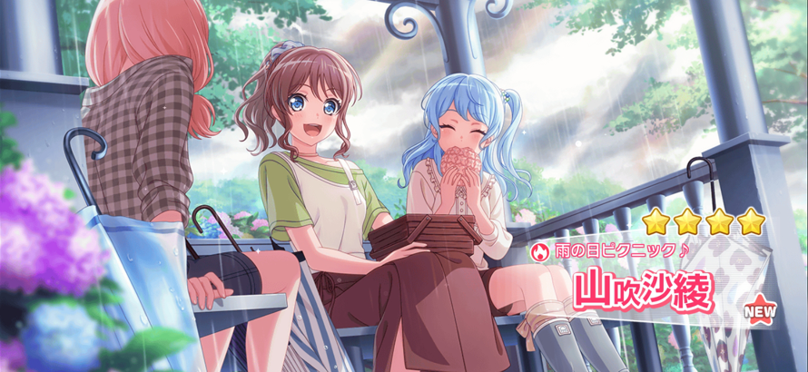 So, you know how I said how i was behind in the events? So, I went on JP server, use my stars for a...