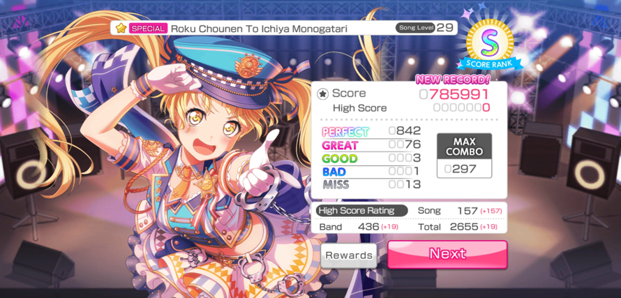 ...This is probably one of the most random moments in my life. I've only cleared 2 lv 28 songs but...