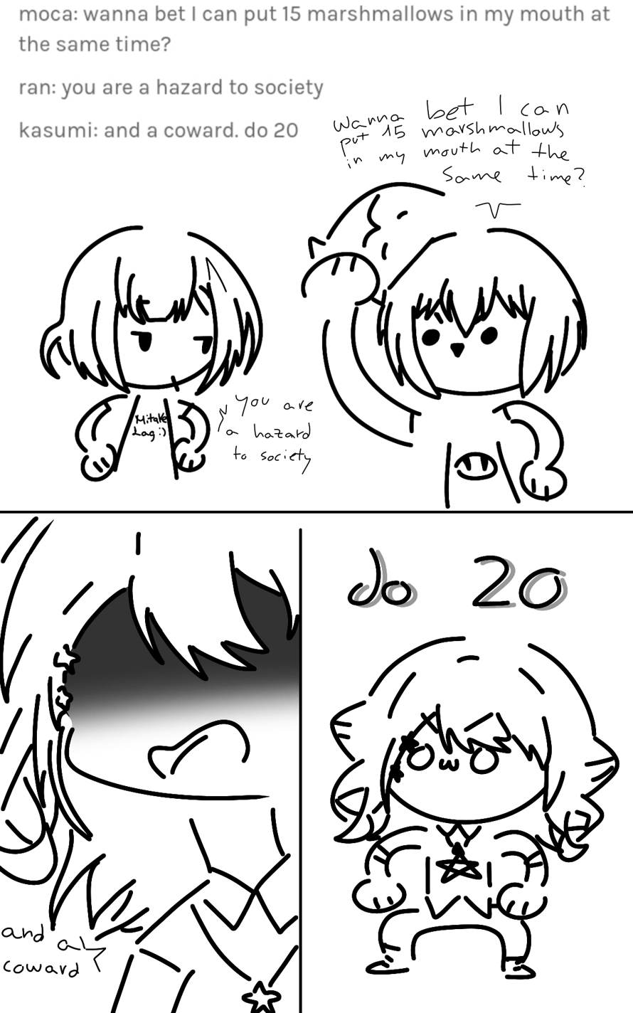 Credits from the post to @PastelGothLuna  I did the drawing 