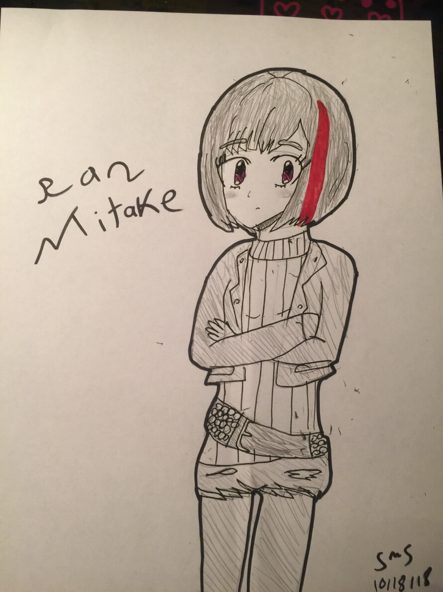 ok so I drew Ran traditionally what are u guys thoughts

