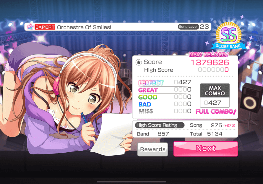 My first time full perfect on expert level.