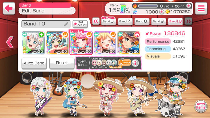 well, this has been my best gacha experience so far :  thank you aya and chisato...and hina! my...