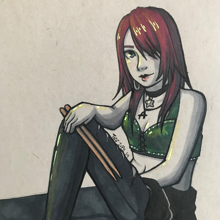 Got some requests on the subreddit for a Tomoe piece!