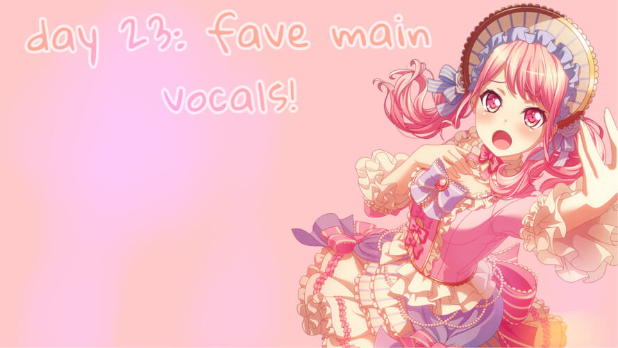 ok ok ok

now yukinya is great and all... but aya... my soft pink marshmallow? god

her voice is...