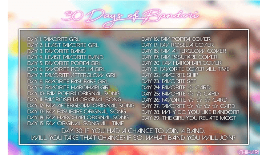 Then i will try the 30 days challenge,wish me luck