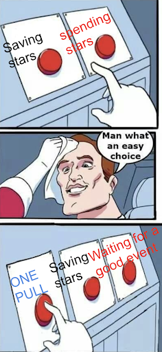 me every time I have 250 stars