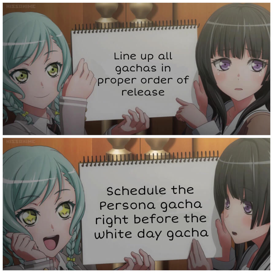 New Meme??
Template  here   bandori.party/activity/15130/Here s the template/ add_activity 