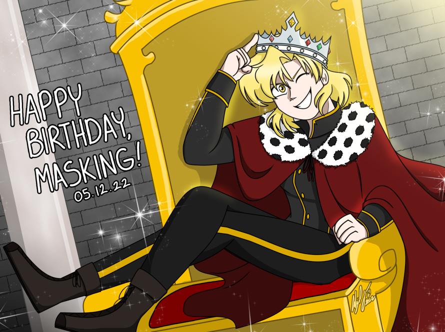 this was supposed to be a simple piece but i couldn't help it lol

HBD, King <3