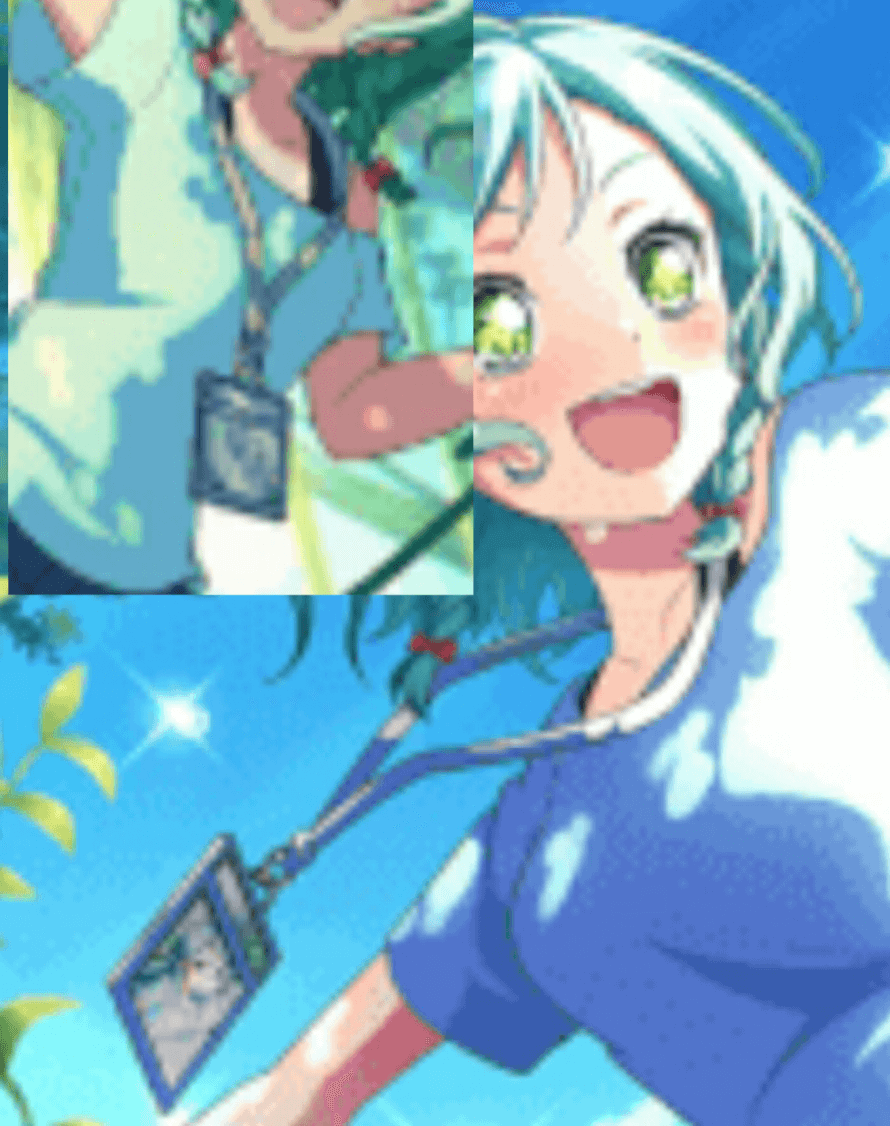 I don't know if this was mentioned in the event, but did anyone notice that Hina was wearing a...