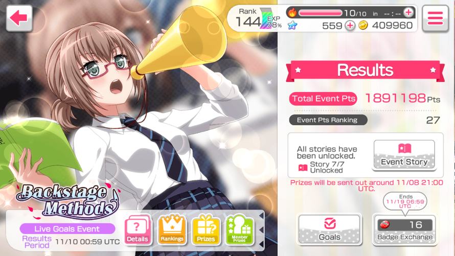   WTF

I didn't expect myself to actually get top 100 O_O Yet here we are with me in 27th place....