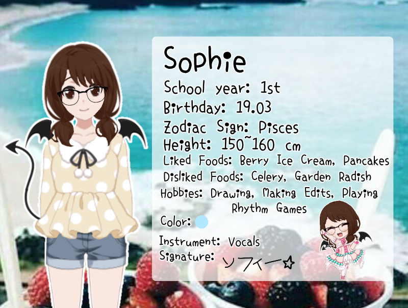 hi, my name is sophie and i finally decided to make an intro 