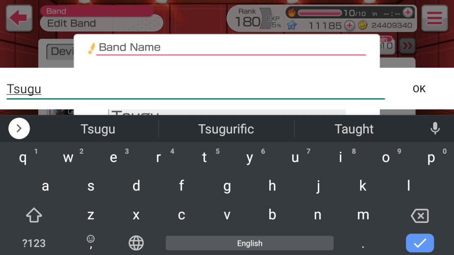Just my keyboard being tsugurific