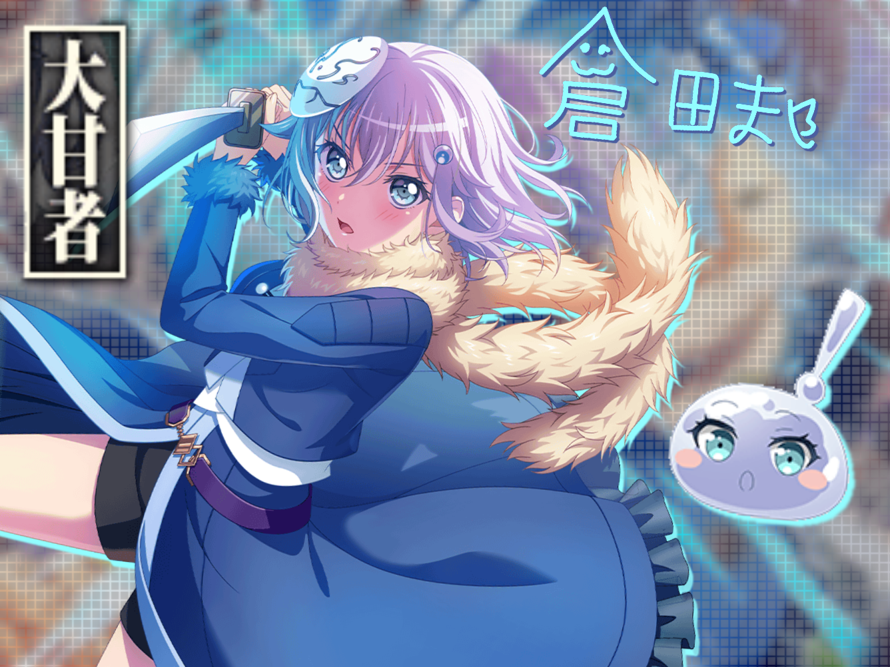  color= 4B5E9F   5th edit to celebrate the  Monica × TenSura  collab, featuring...