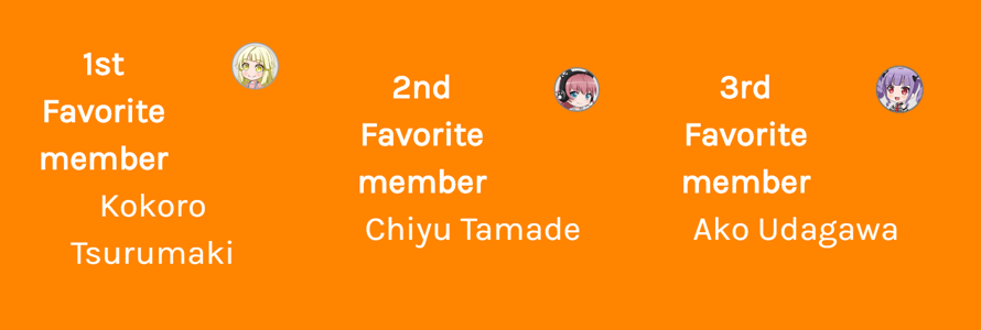 
    I CAN FINALLY PUT CHU2 AS MY SECOND FAVORITE MEMBER!!!!